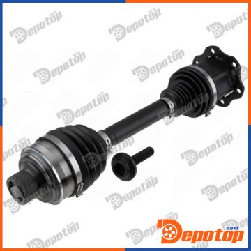 Demi-Arbre de Transmission ATM avant pour AUDI | NPW-AU-115, 8W0407271B